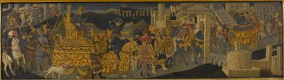 The Triumph of Scipio Africanus (tempera with gold and silver on panel)   1425473   zh       chinese Successfully Translated  Original: Adoration of the Magi, ca. 1530, by Pordenone (1483-1484 - 1539), fresco, Chapel of the Magi, the Church of Santa Maria  作者 Apollonio (工作室) & Marco del Buono (1402 89)