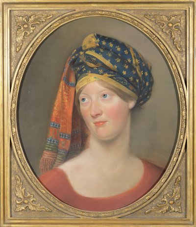 夏洛特坎贝尔夫人的肖像（1775-1861）c.1802 作者 阿奇博尔德掠夺