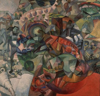 1812年爱国战争寓言，1912年 作者 阿里斯塔克（Aristarkh Vasilievic Lentulov）