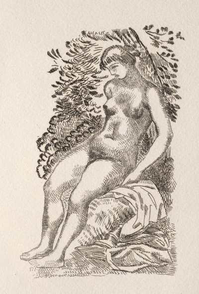 皮埃尔-德-朗萨的诗歌插图 作者 阿里斯蒂德·马约尔