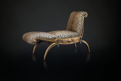 可调式沙发床，1921-25 作者 Armand Albert Rateau