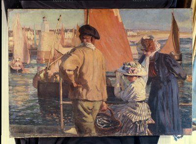 南特港 作者 Armand Joseph Bonamy