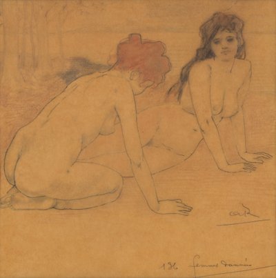 该死的女人》，1899年。 作者 阿曼德·拉森福斯
