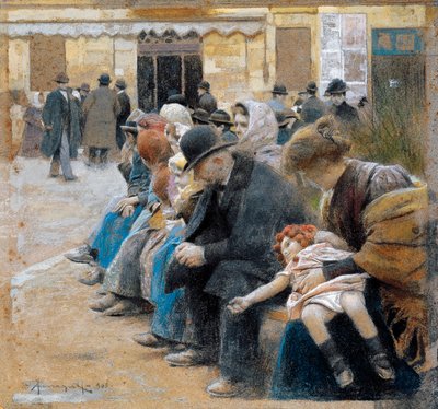 移民，阿纳尔多·费拉古蒂 (Arnaldo Ferraguti)（1862-1925） 作者 阿纳尔多·费拉古蒂