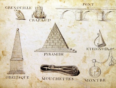 插图来自《1814年法国字母书》，由Charles Plante Fine Arts出版。 作者 Arnaud de Beauregard