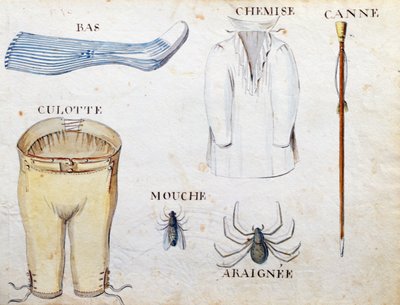 插图来自&39;1814年法国字母书&39;，酒吧。作者：Charles Plante Fine Arts，1814 作者 Arnaud de Beauregard