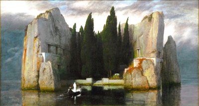 德语: Die Toteninsel 死亡之岛 作者 阿诺德·伯克林