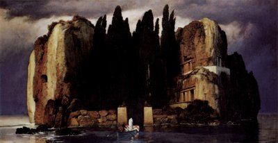 德语: Die Toteninsel 死亡之岛 作者 阿诺德·伯克林
