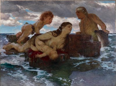 海滨田园 作者 Arnold Böcklin