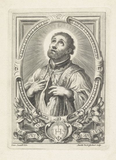 S. Franciscus Xaverius 作者 阿诺德·范·韦斯特豪特