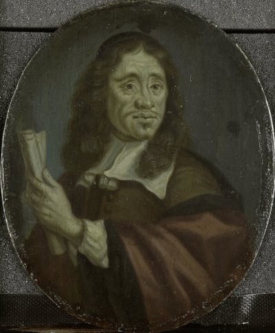扬·沃斯（Jan Vos，1610-67 年），阿姆斯特丹诗人 作者 Karel du Jardin（复制后）
