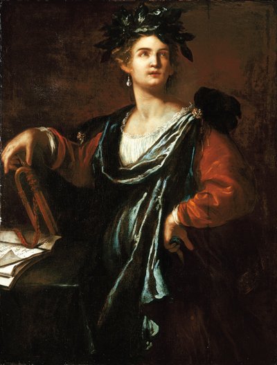 克里奥：历史缪斯，1632年 作者 蒿（Artemisia Gentileschi）