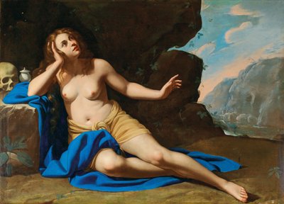 狂喜中的圣玛丽，1640年代。 作者 蒿（Artemisia Gentileschi）