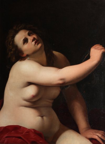 克利奥帕特拉之死 作者 Artemisia Gentileschi