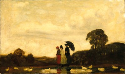 每周六，c.1895-96 作者 亚瑟·鲍恩·戴维斯