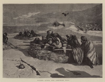 埋葬快速和未埋葬的死亡 作者 Arthur Boyd Houghton