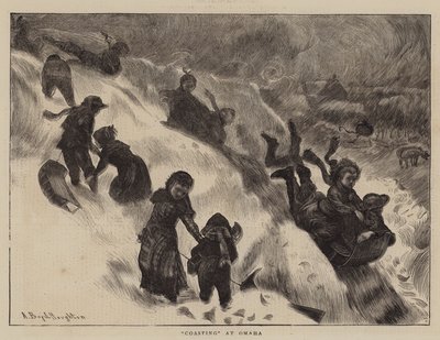 在奥马哈海岸 作者 Arthur Boyd Houghton