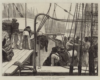 在利物浦登陆棉花 作者 Arthur Boyd Houghton