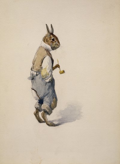Br”是兔子，1881-1928年 作者 Arthur Burdett Frost