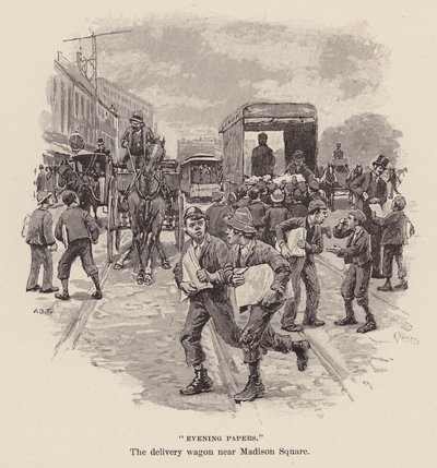 晚报 作者 亚瑟·伯迪特·弗罗斯特