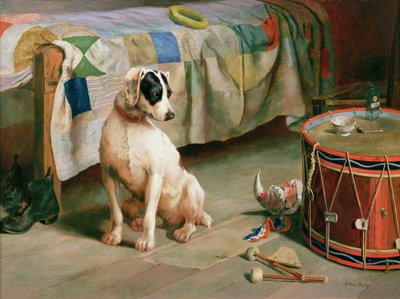 捉迷藏（油） 作者 Arthur Charles Dodd