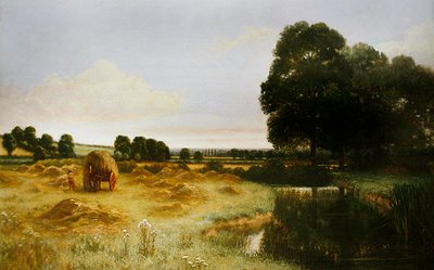 英格兰的绿色乐土（布面油画） 作者 亚瑟克劳德库克