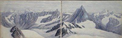 从Breithorn眺望 作者 亚瑟·库斯特