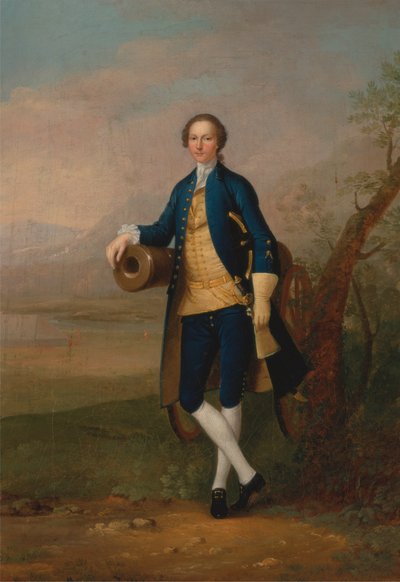 拿大炮的绅士 作者 亚瑟·戴维斯（Arthur Devis）