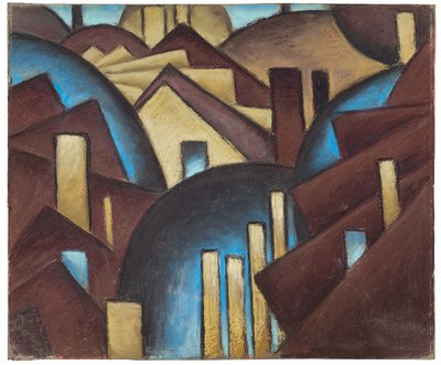 自然象征 1（屋顶） 作者 Arthur Garfield Dove