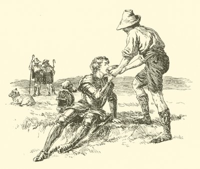 Sir Calidore, Knight Of Courtesy, The Quest Of The Blatant Beast (engraving) 作者 亚瑟·乔治·沃克