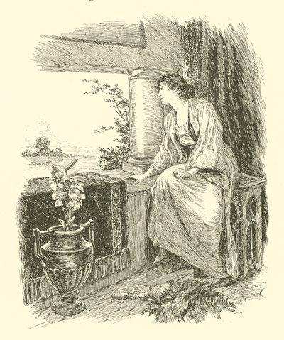 阿特伽尔爵士的冒险，狡诈之家》（雕刻）。 作者 亚瑟·乔治·沃克