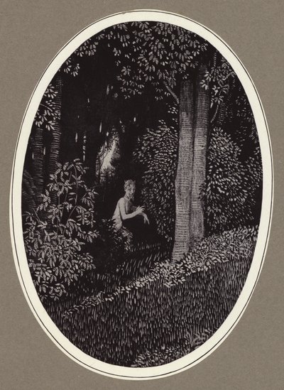 酒神（石版画） 作者 亚瑟·乔治·沃茨（Arthur George Watts）