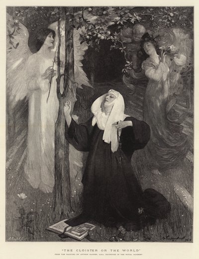 修道院或世界 作者 Arthur Hacker