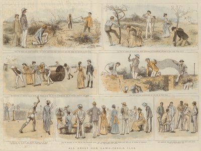 关于我们的草地网球俱乐部（chromolitho） 作者 Arthur Hopkins