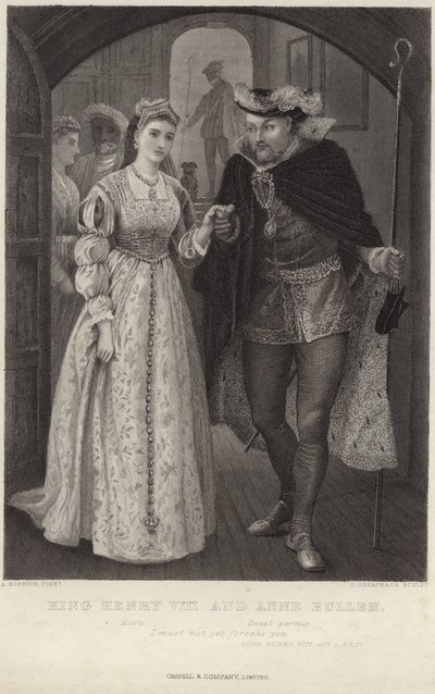 KIng Henry VIII和Anne Bullen 作者 Arthur Hopkins