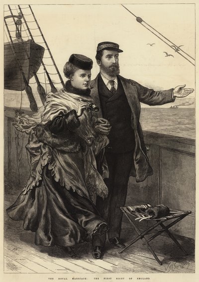 皇家婚姻，英格兰的第一眼 作者 Arthur Hopkins