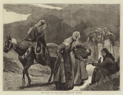 东方战争，格鲁吉亚妇女 作者 Arthur Hopkins