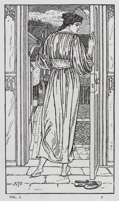 Hans Christian Andersen: The Goloshes of Fortune (litho) 作者 亚瑟·约瑟夫·加斯金