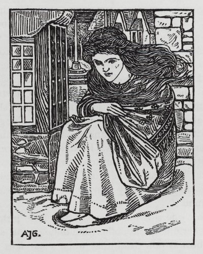 Hans Christian Andersen: The Little Match Girl (litho) 作者 亚瑟·约瑟夫·加斯金