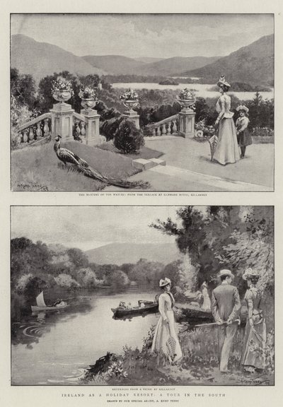爱尔兰度假胜地，南部之旅 作者 Arthur Kemp Tebby
