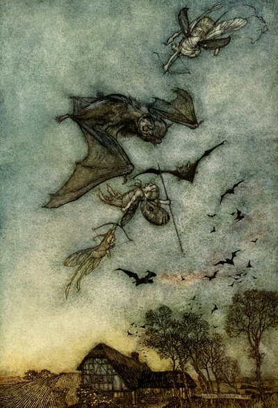 仲夏夜之梦 作者 Arthur Rackham