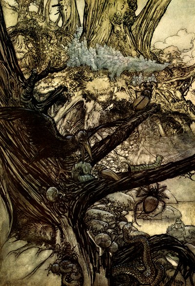 仲夏夜之梦 作者 Arthur Rackham