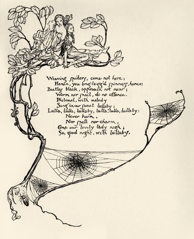 仲夏夜之梦 作者 Arthur Rackham