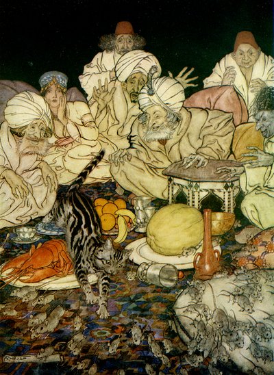 Dick Whittington 作者 亚瑟·拉克汉姆（Arthur Rackham）