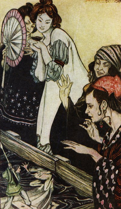 Gullivers由Johnathan Swift旅行 作者 亚瑟·拉克汉姆（Arthur Rackham）