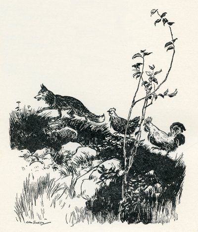 亨尼-彭尼 作者 亚瑟·拉克汉姆（Arthur Rackham）