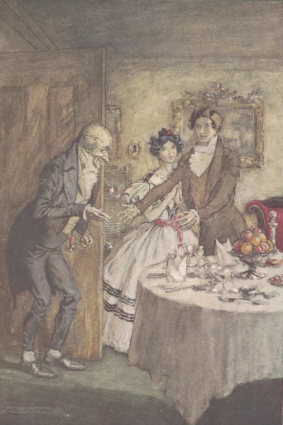 “是我，你的叔叔叔叔” 作者 亚瑟·拉克汉姆（Arthur Rackham）