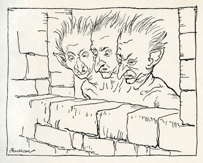 巨人杀手杰克 作者 亚瑟·拉克汉姆（Arthur Rackham）