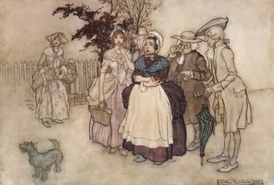 里普·范·温克尔（Rip Van Winkle），1907年 作者 亚瑟·拉克汉姆（Arthur Rackham）