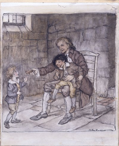威廉·桑希尔爵士 作者 亚瑟·拉克汉姆（Arthur Rackham）